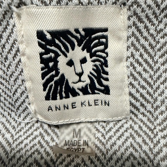 Anne Klein Light Gray Straight Leg Pants - Picture 5 of 6